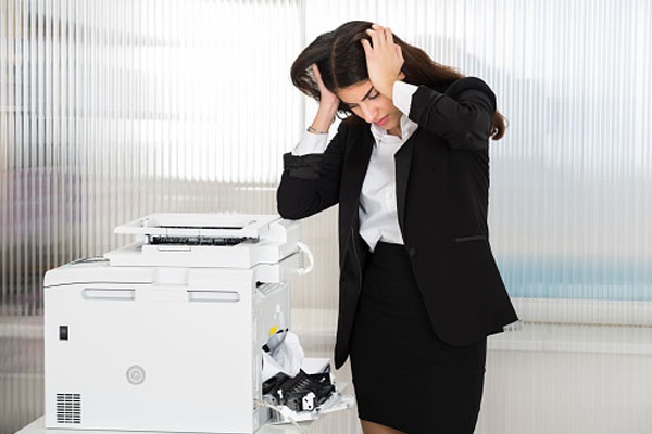 Cách khắc phục tạm thời khi máy in bị kẹt giấy