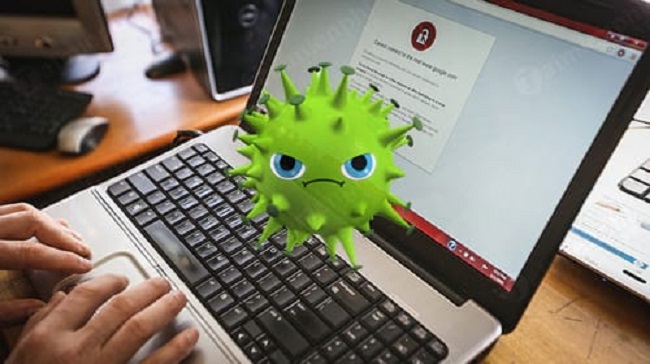 Virus tấn công vào máy tính