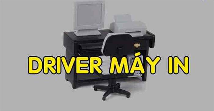 Các bước cài đặt driver cho máy in: